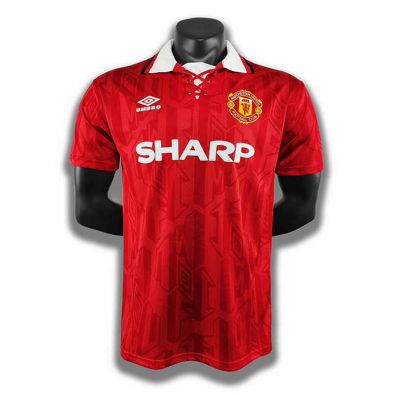 Manchester United Retro Jersey 1992/94 Home Football Soccer