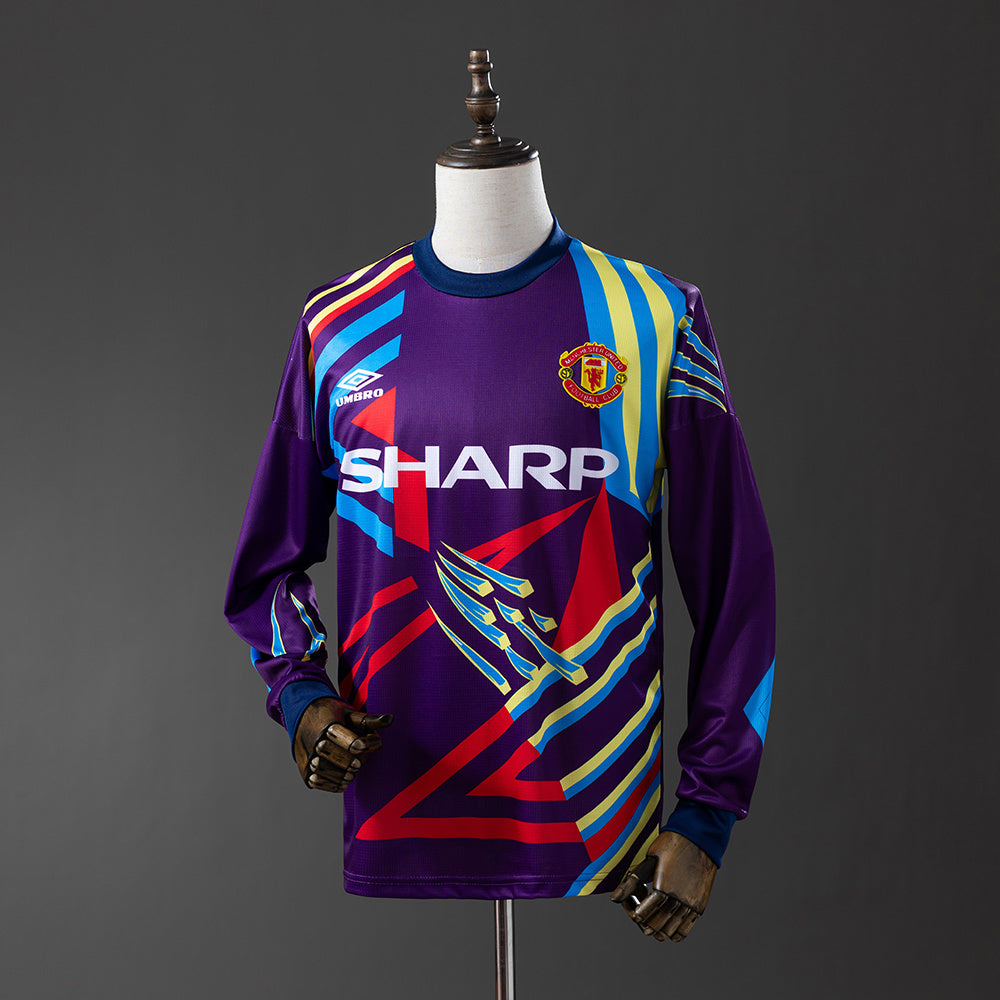 Manchester United Jersey 1992-94 Goalkeeper Retro Football