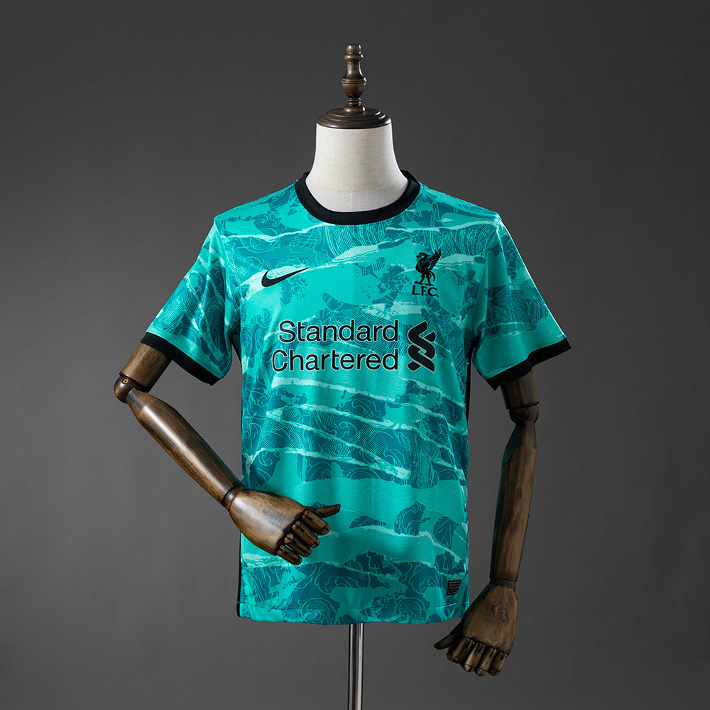 Liverpool Away Jersey 2020-21 Retro Football Kit Soccer