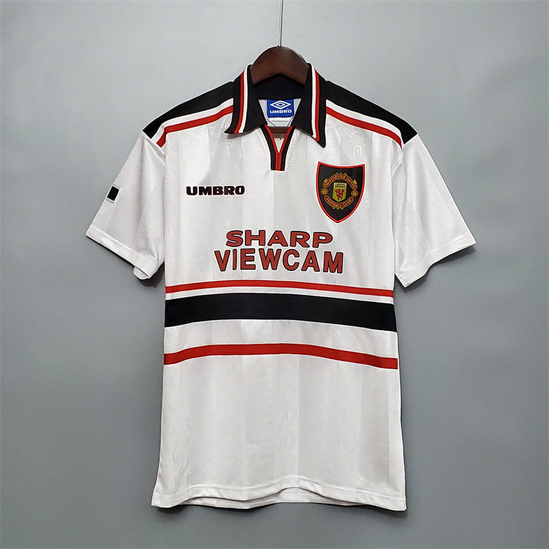 Manchester United Jersey Away Kit 1997/98 Retro Football