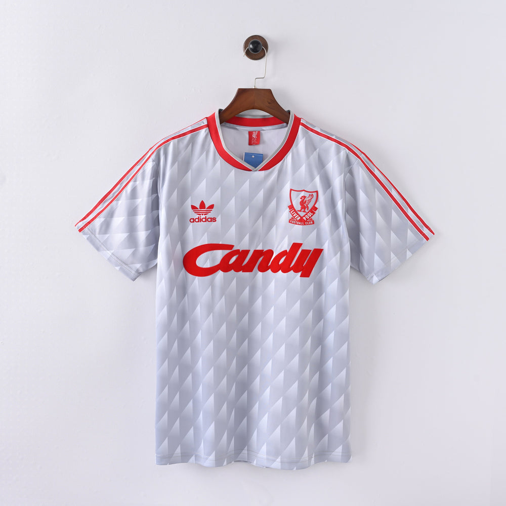 Retro Liverpool Away Jersey 1989 1990 1991 Football Kit