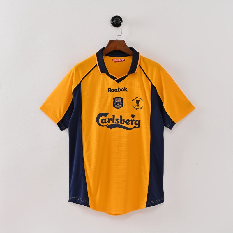 Retro Liverpool Jersey 2000-01 Third Football Kit Soccer