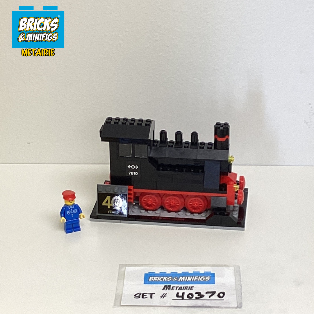40370 LEGO Trains 40th Anniversary Set (U) product image 1, provided for visual reference and product detail review