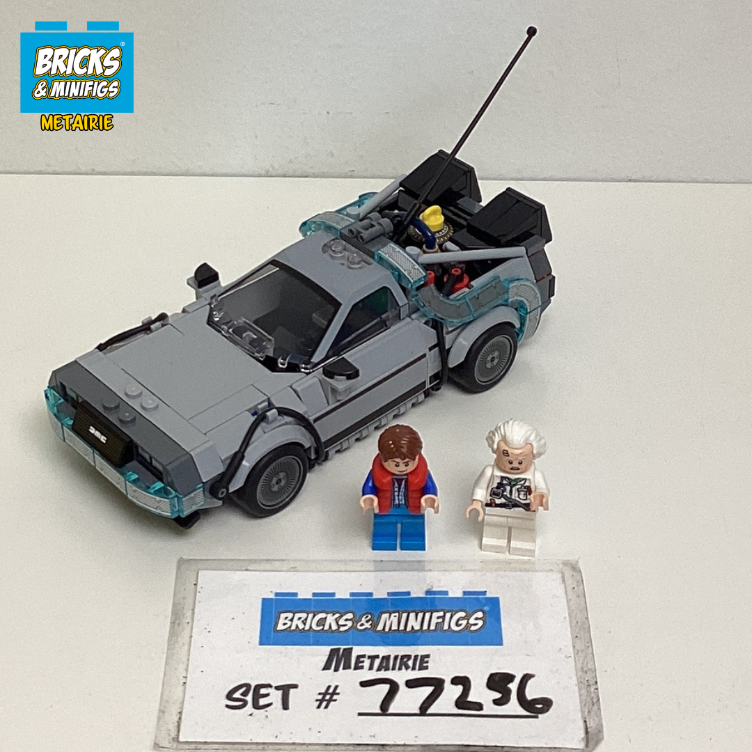 77256 Time Machine from Back to the Future (U) product image 1, provided for visual reference and product detail review