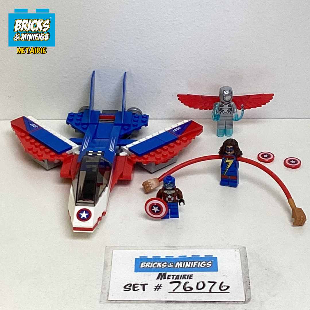 76076 Captain America Jet Pursuit (U) product image 1, provided for visual reference and product detail review