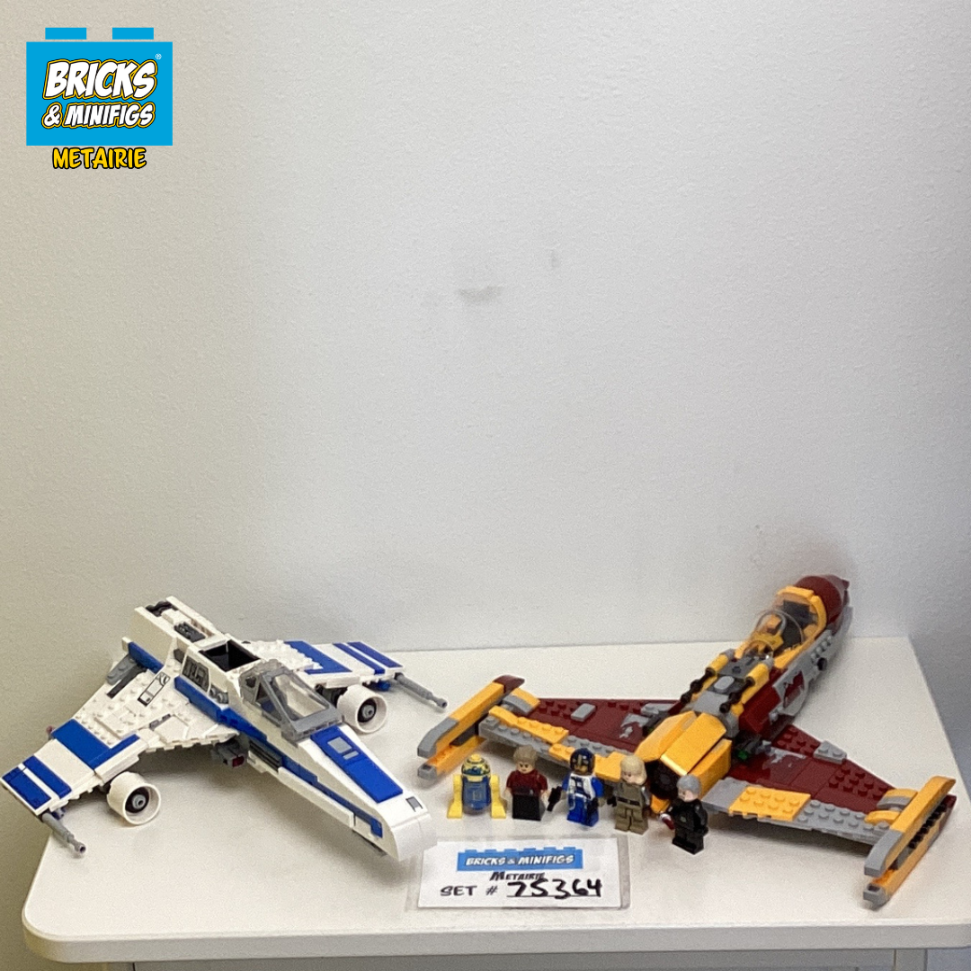 75364 New Republic E-wing vs. Shin Hati's Starfighter (U) product image 1, provided for visual reference and product detail