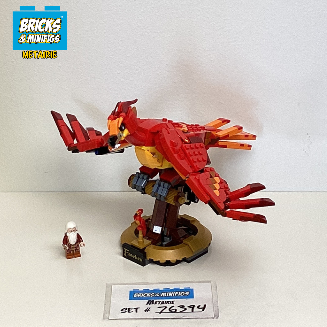76394 Fawkes, Dumbledore's Phoenix (U) product image 1, provided for visual reference and product detail review