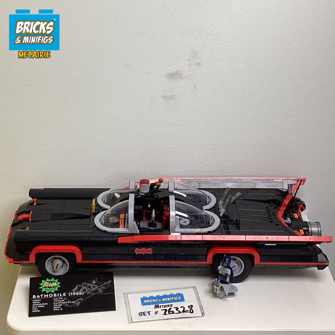 76328 Batman: The Classic TV Series Batmobile (U) product image 1, provided for visual reference and product detail review