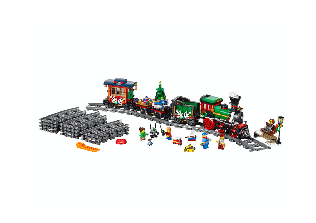 10254 Winter Holiday Train product image 2, provided for visual reference and product detail review