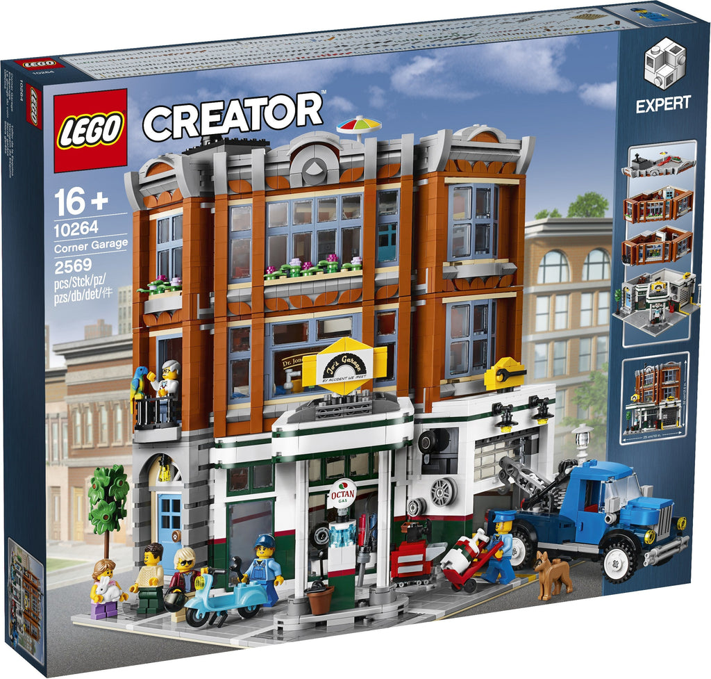 10264 LEGO Corner Garage PRE-OWNED CERTIFIED product image 2, provided for visual reference and product detail review