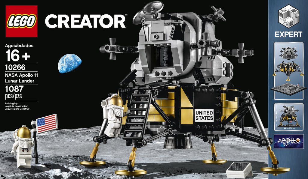 10266 LEGO NASA Apollo 11 Lunar Lander product image 1, provided for visual reference and product detail review