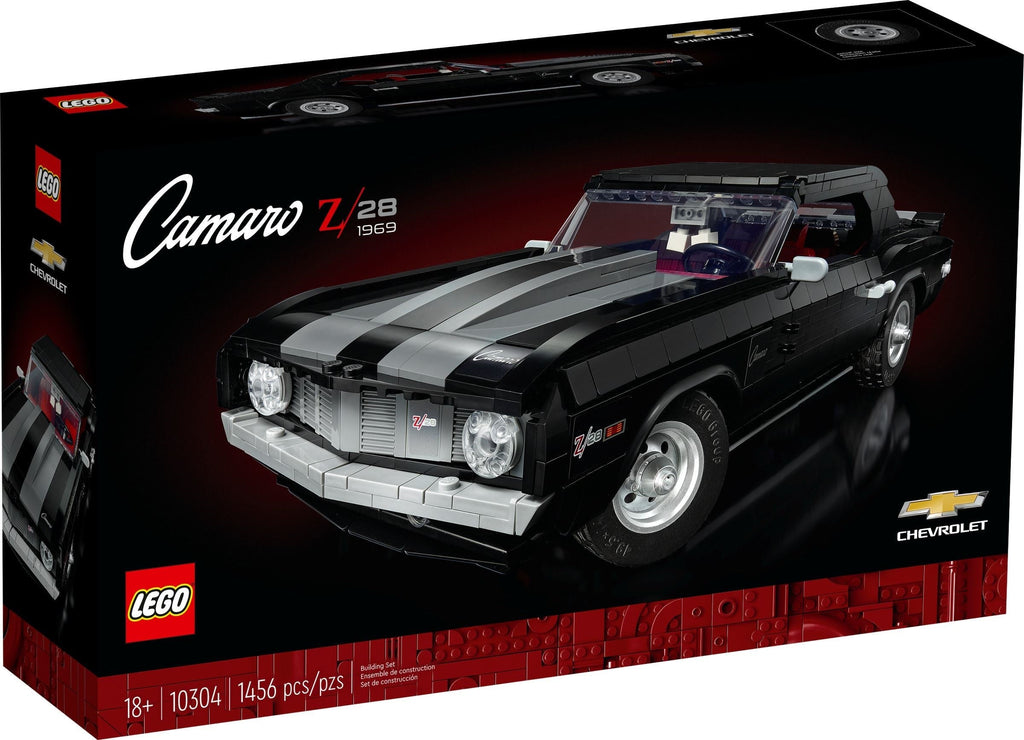 10304 LEGO Chevrolet Camaro Z/28 1969 PRE-OWNED CERTIFIED product image 1, provided for visual reference and product detail