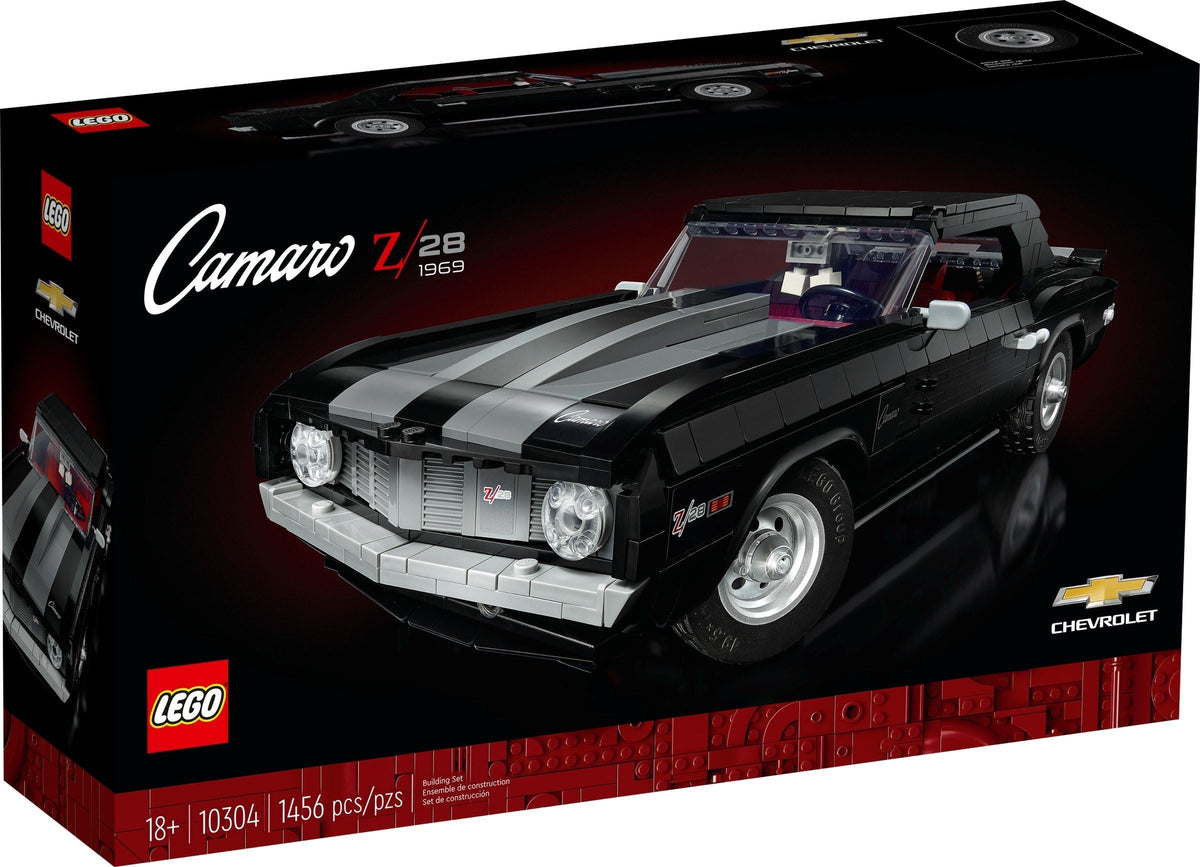 10304 LEGO Chevrolet Camaro Z/28 1969 PRE-OWNED CERTIFIED product image 1, provided for visual reference and product detail