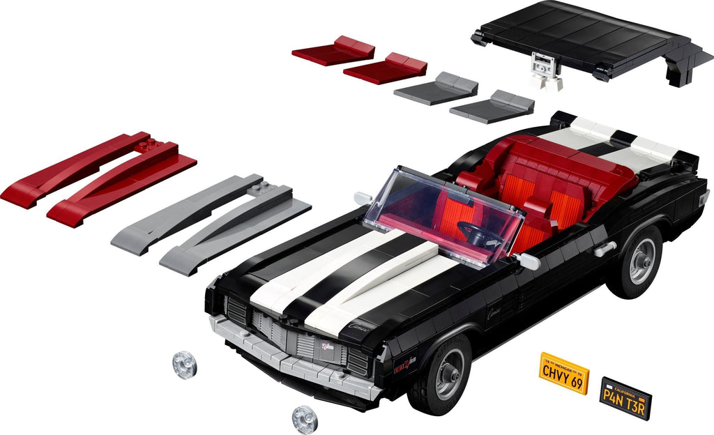10304 LEGO Chevrolet Camaro Z/28 1969 PRE-OWNED CERTIFIED product image 2, provided for visual reference and product detail