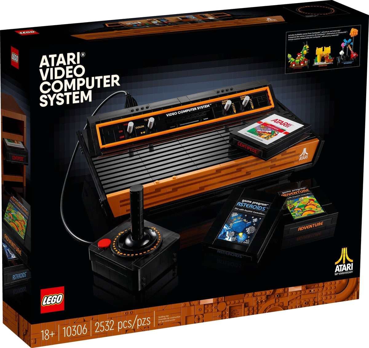 10306 Lego Atari 2600 Video Computer System product image 1, provided for visual reference and product detail review
