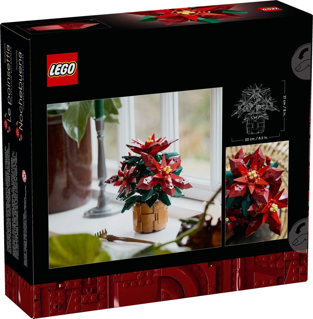 10370 LEGO Poinsettia product image 2, provided for visual reference and product detail review