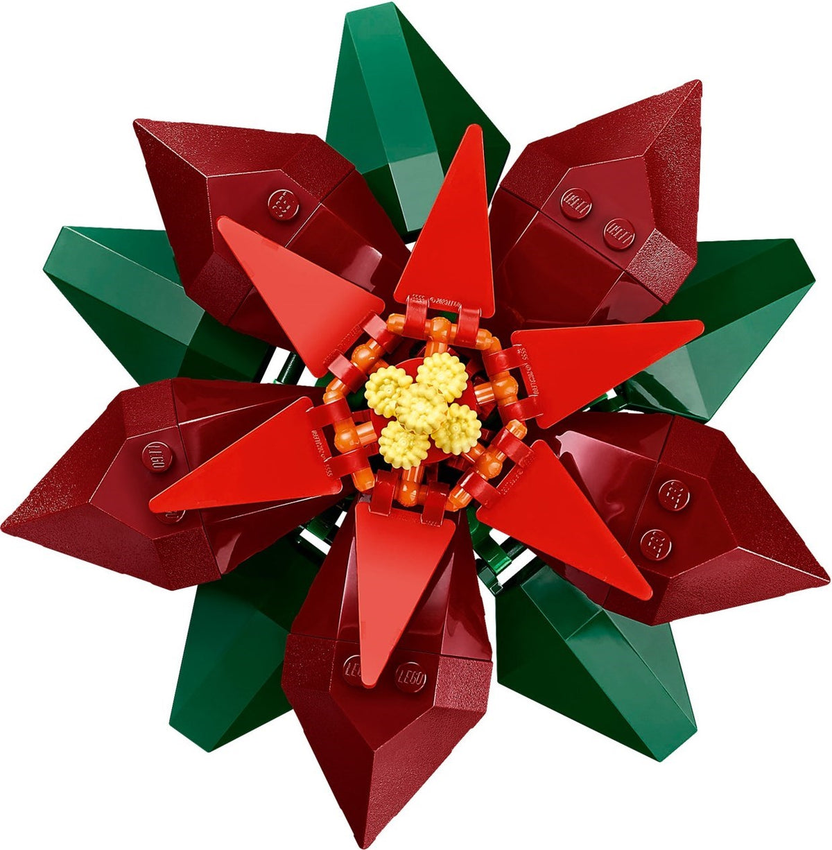 10370 LEGO Poinsettia product image 3, provided for visual reference and product detail review