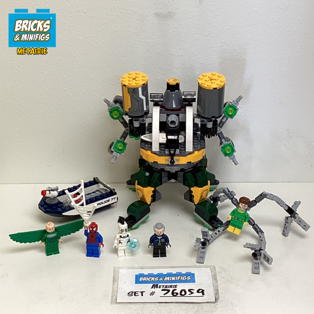 6059 Spider-Man: Doc Ock's Tentacle Trap (U) product image 1, provided for visual reference and product detail review