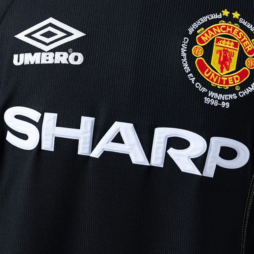 Manchester United Jersey 1998-99 Third Retro Kit Long product image 6