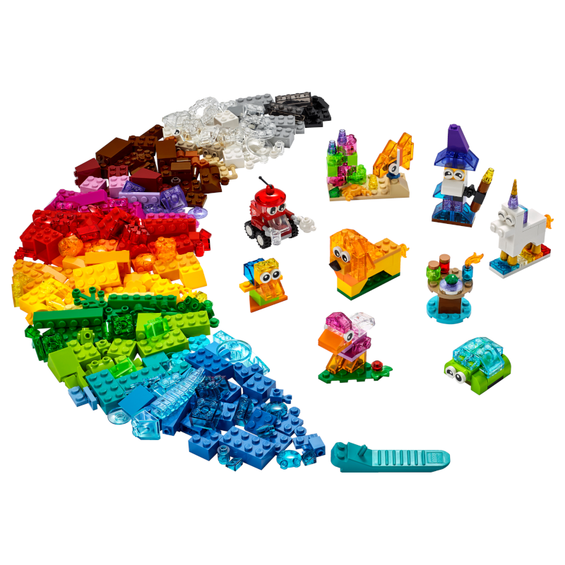 11013 Creative Transparent Bricks product image 2, provided for visual reference and product detail review