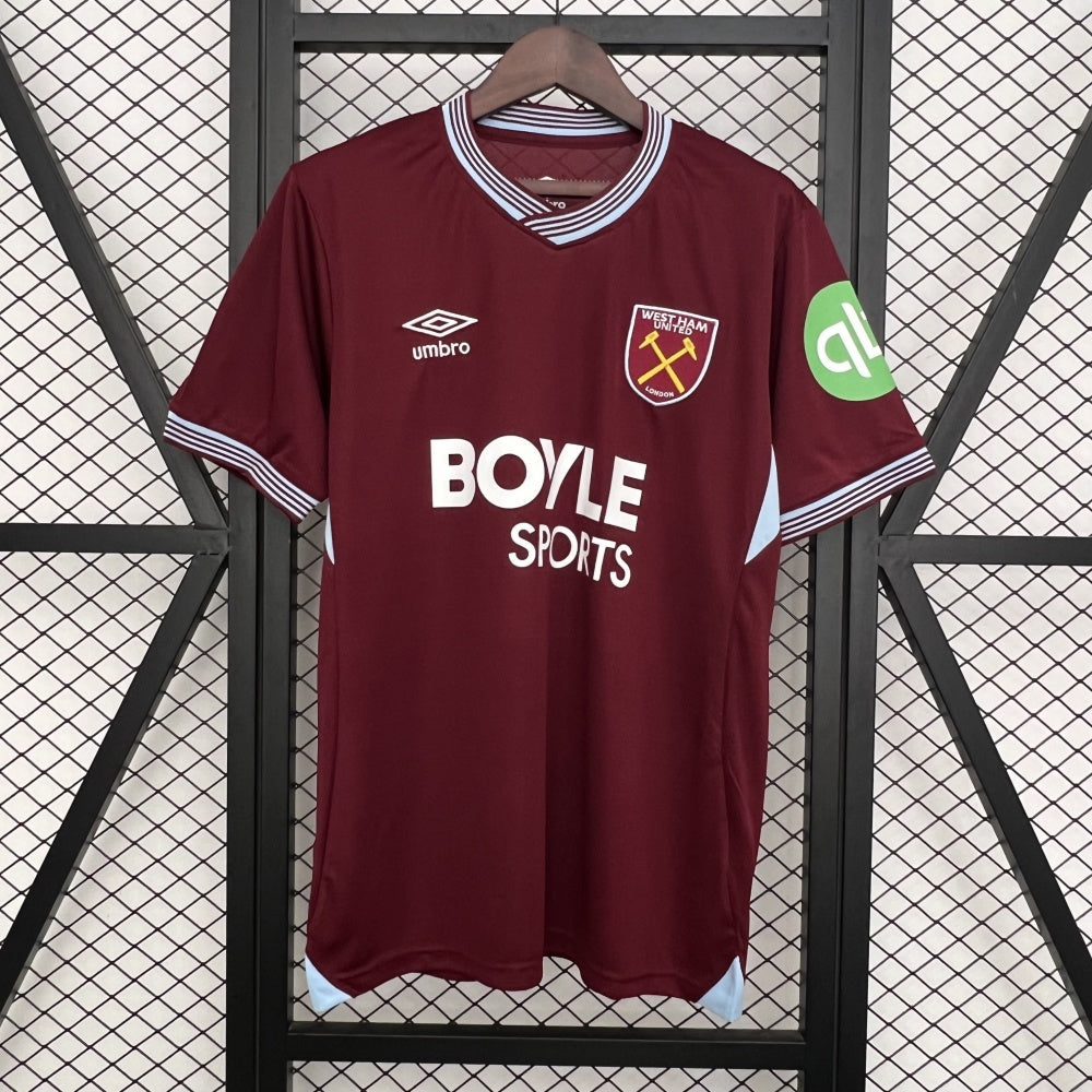 West Ham United Jersey 25/26 Home Football Kit Soccer product image 1