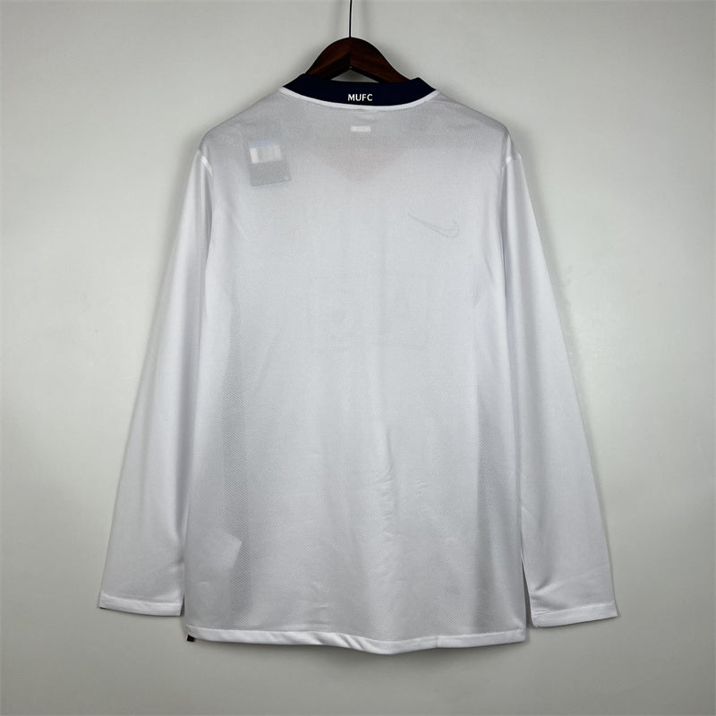 Manchester United Jersey Away Kit 2007/08 Retro Long product image 9