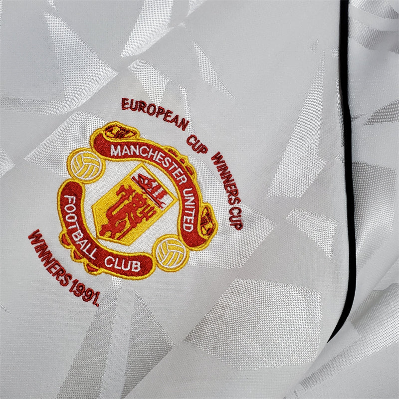 Manchester United Jersey Away Kit 1991 Retro Football Team product image 3