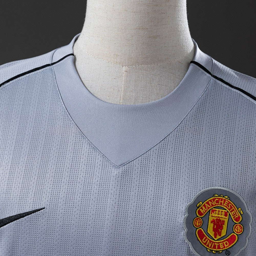 Manchester United Jersey 2007/08 Grey Goalkeepe Retro Kit product image 7