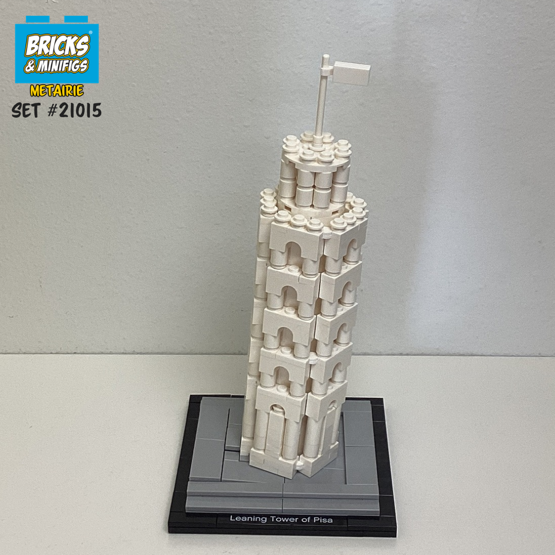 21015 The Leaning Tower of Pisa (U) product image 1, provided for visual reference and product detail review
