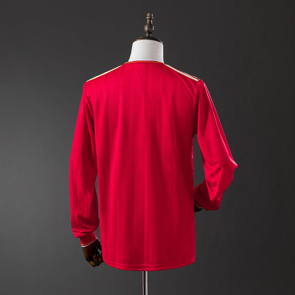 Liverpool Jersey 1986-87 Home Retro Football Kit Long product image 2