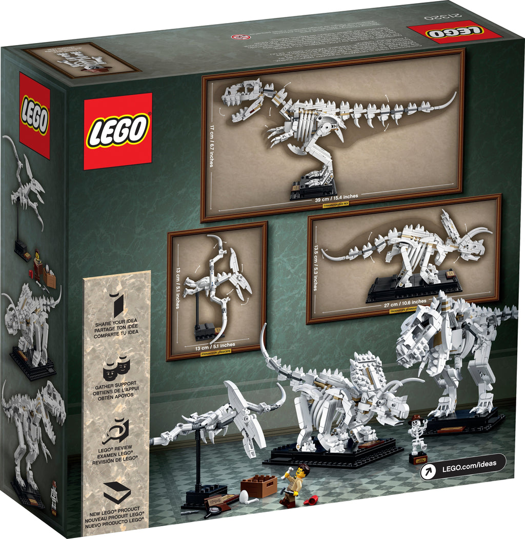 21320 LEGO Dinosaur Fossils CERTIFIED PRE-OWNED product image 2, provided for visual reference and product detail review