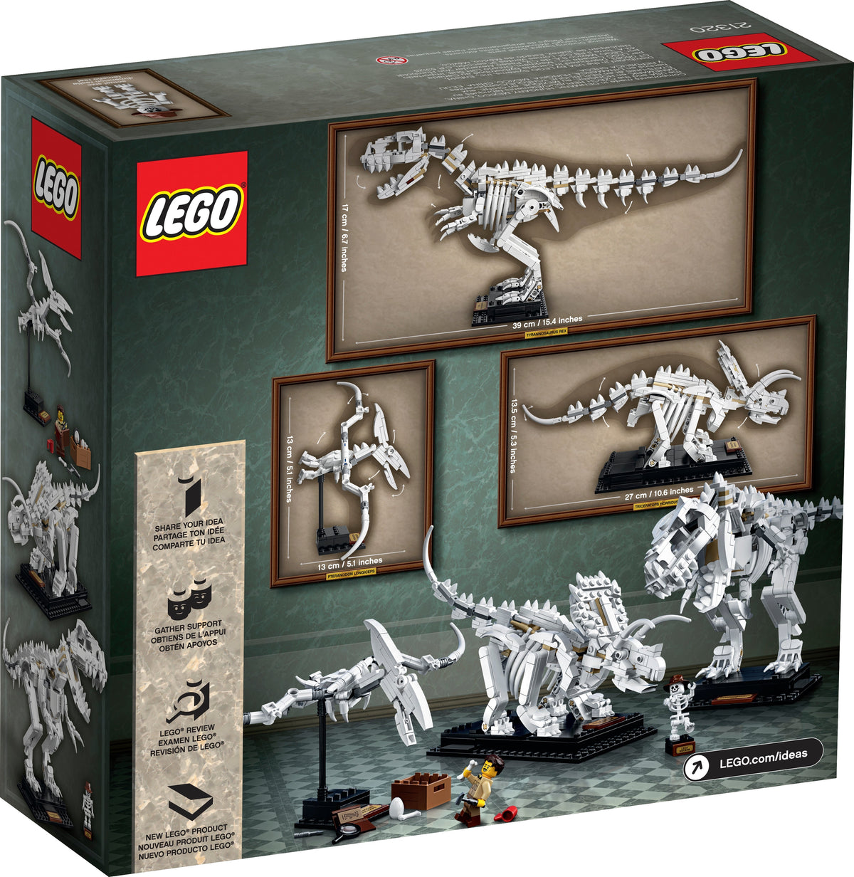 21320 LEGO Dinosaur Fossils CERTIFIED PRE-OWNED product image 2, provided for visual reference and product detail review