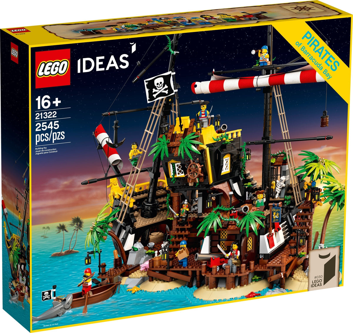 21322 LEGO Pirates of Barracuda Bay product image 1, provided for visual reference and product detail review