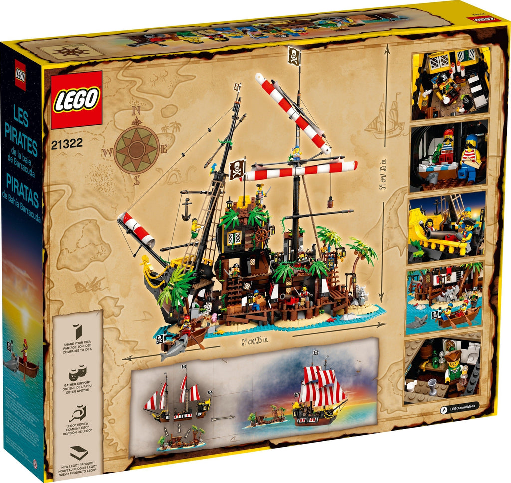21322 LEGO Pirates of Barracuda Bay product image 2, provided for visual reference and product detail review