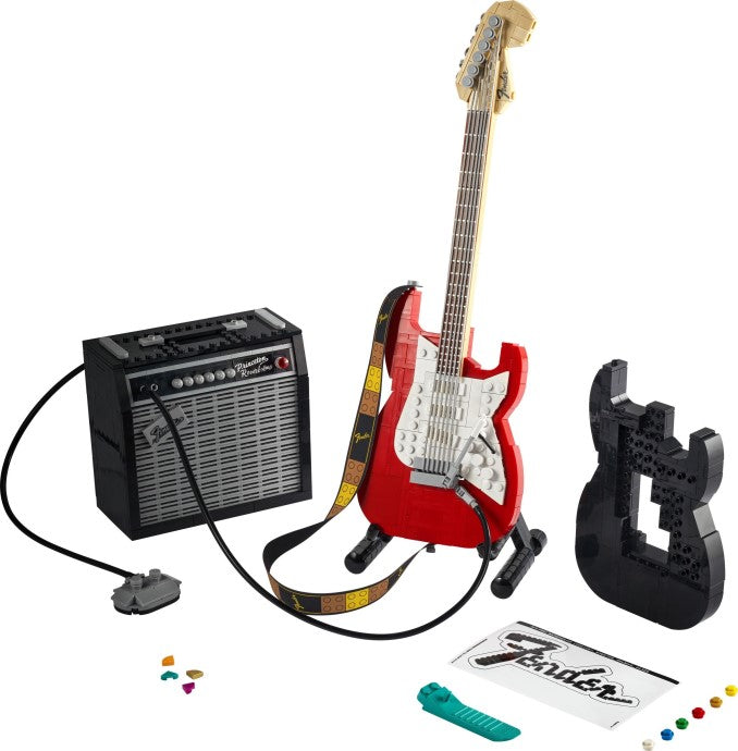 21329 LEGO Fender Stratocaster product image 3, provided for visual reference and product detail review