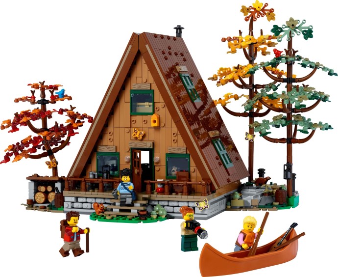 21338 LEGO A Frame Cabin product image 3, provided for visual reference and product detail review