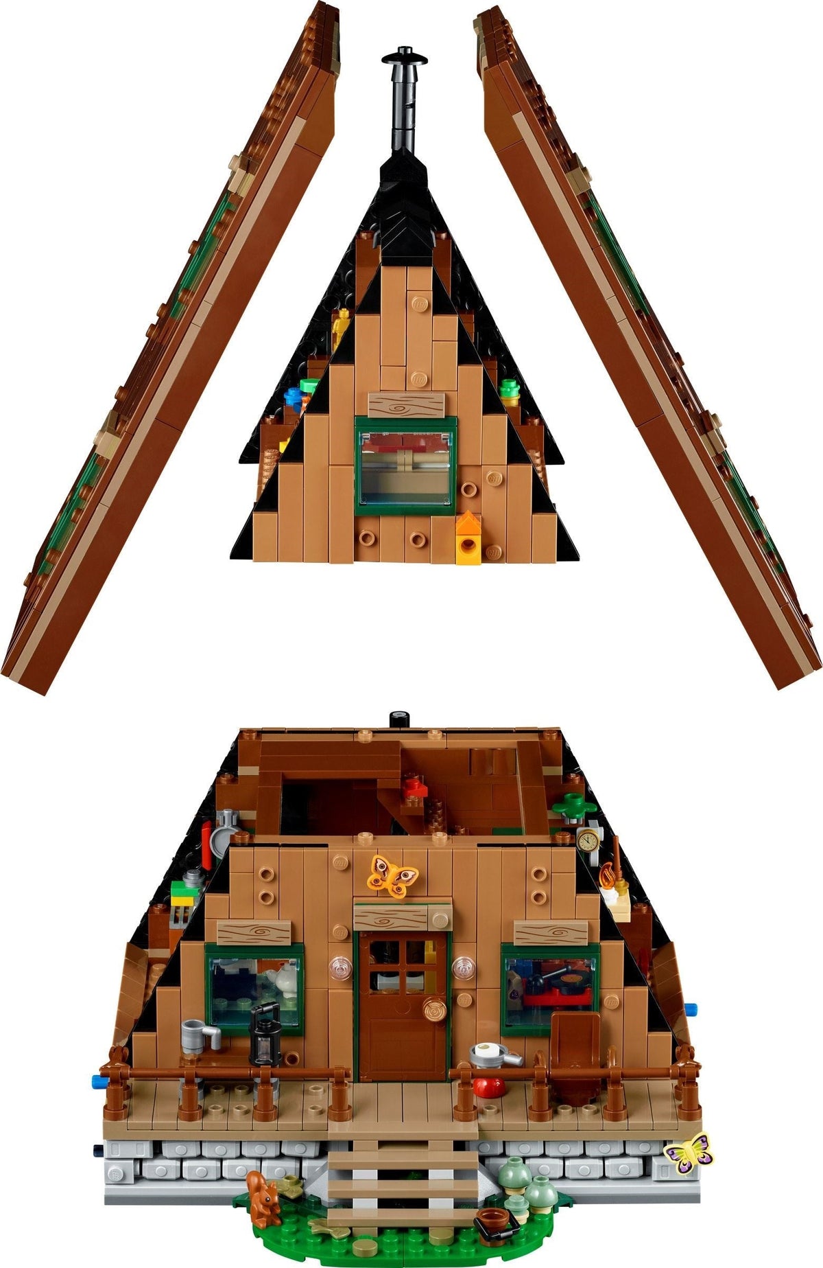 21338 LEGO A Frame Cabin product image 4, provided for visual reference and product detail review
