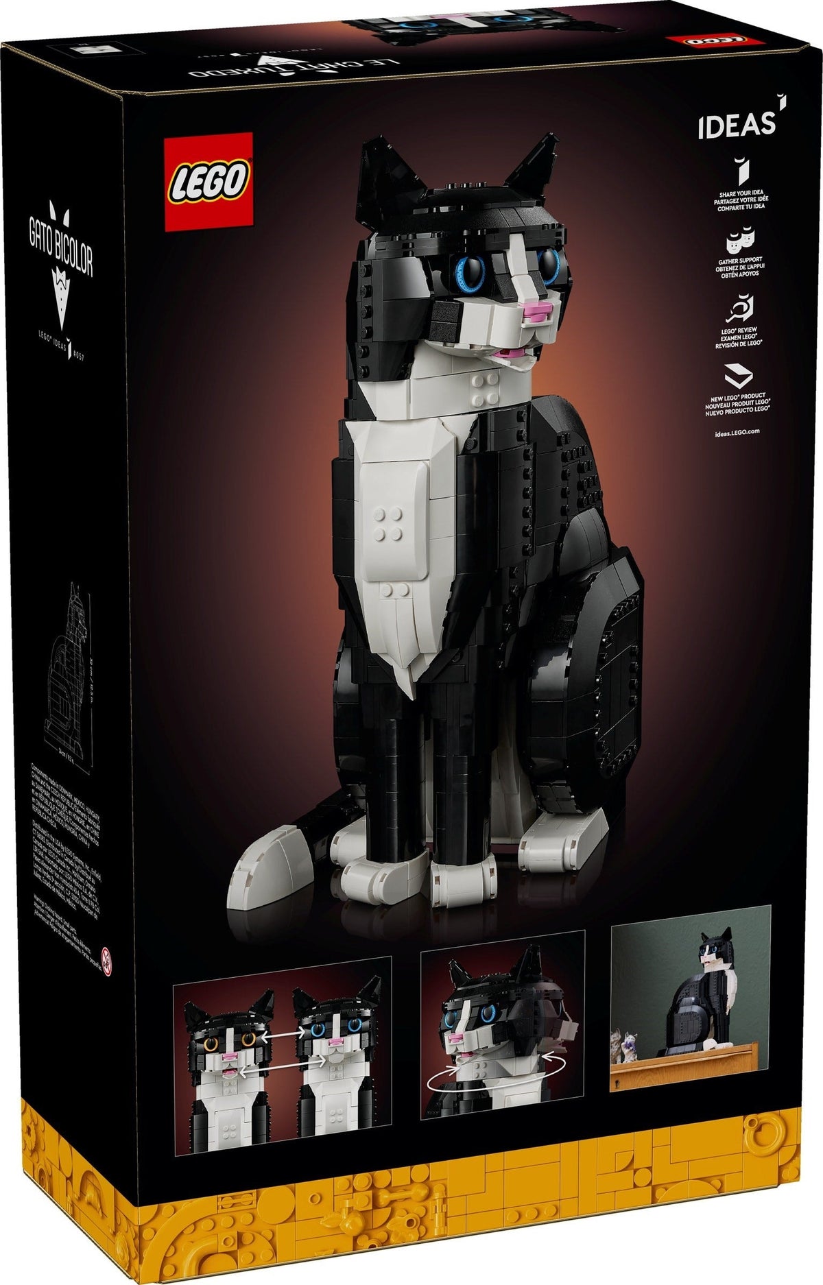 21349 Tuxedo Cat product image 2, provided for visual reference and product detail review