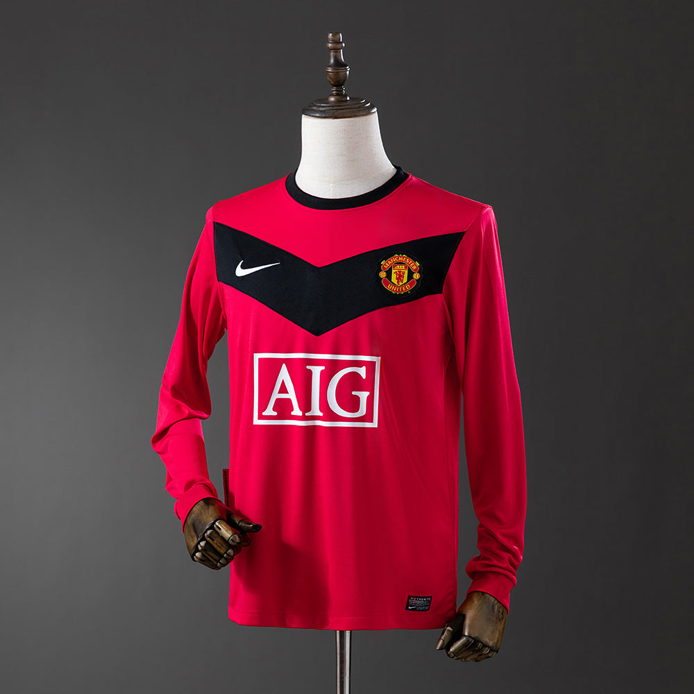 Manchester United Jersey 2009-10 Home Retro Kit Long Sleeves product image 1