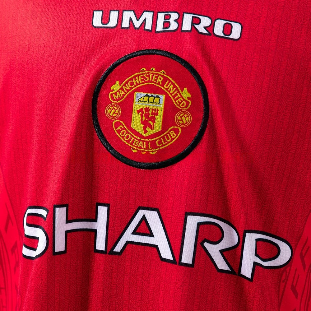 Manchester United Jersey 1996-98 Home Retro Football Kit product image 6