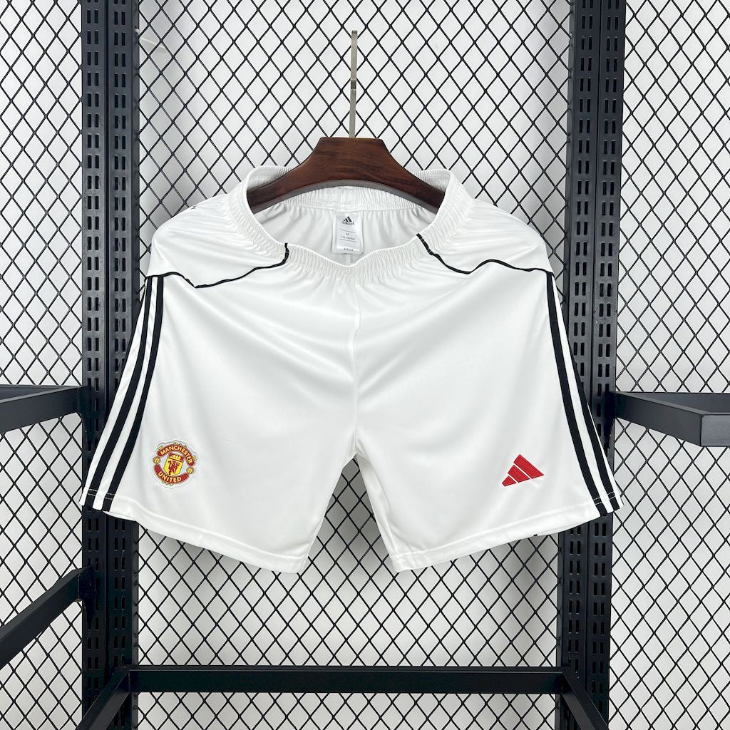 Manchester United Shorts 25/26 Home White Football Kit product image 1