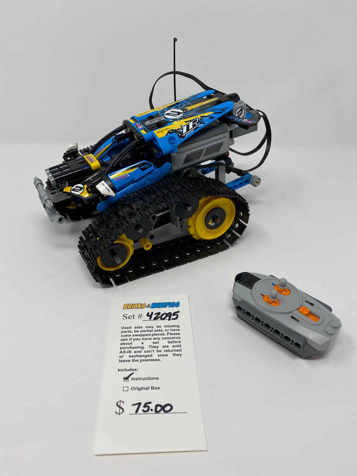 42095 Remote-Controlled Stunt Racer (U) product image 1, provided for visual reference and product detail review