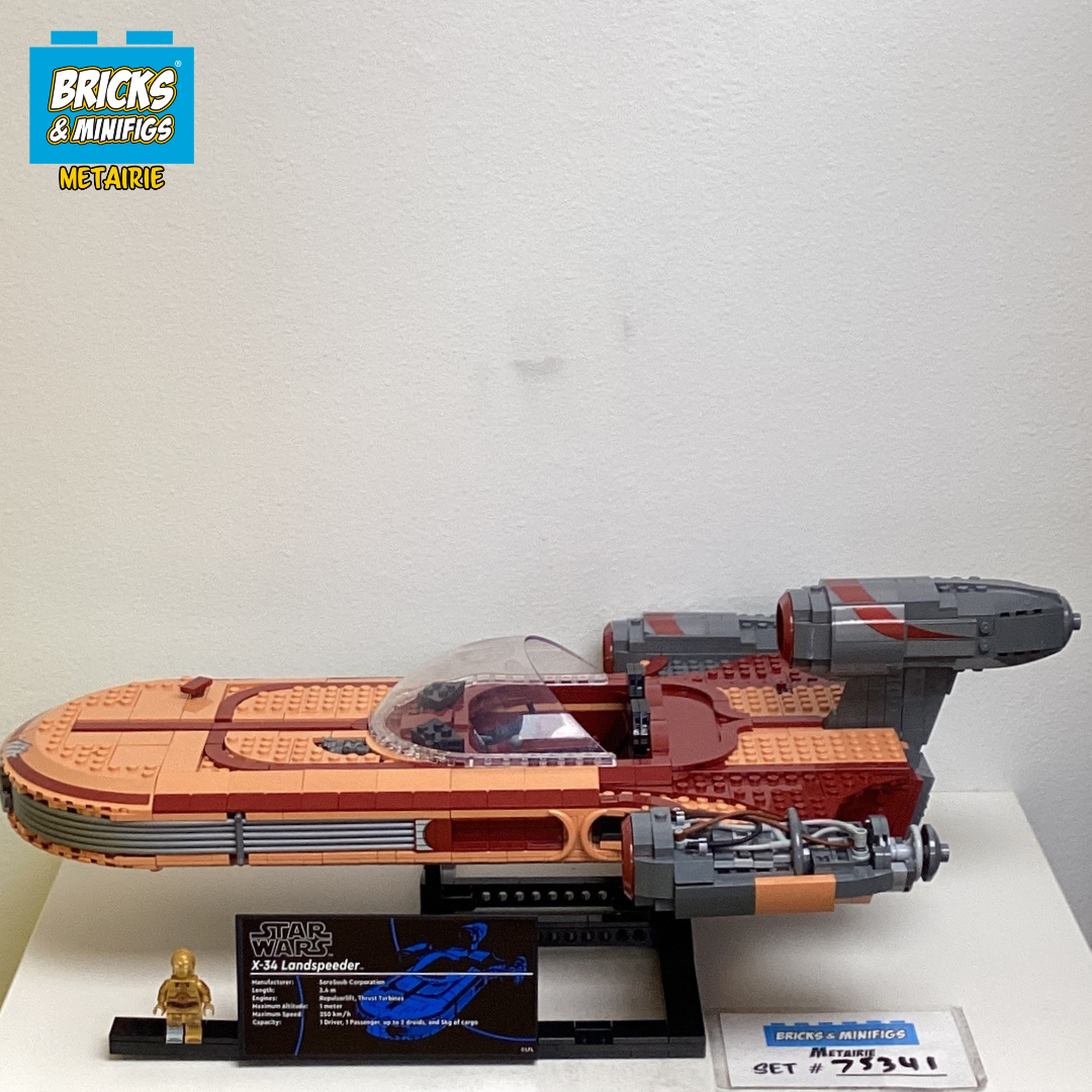 75341 Luke Skywalker's Landspeeder (U1) product image 1, provided for visual reference and product detail review