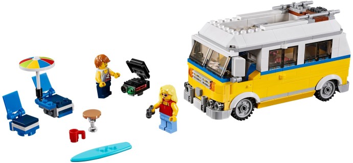 31079 LEGO Sunshine Surfer Van product image 3, provided for visual reference and product detail review