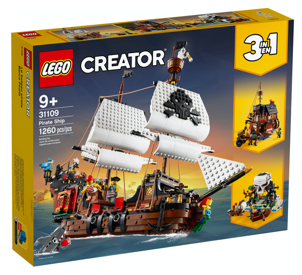 31109 Pirate Ship product image 1, provided for visual reference and product detail review