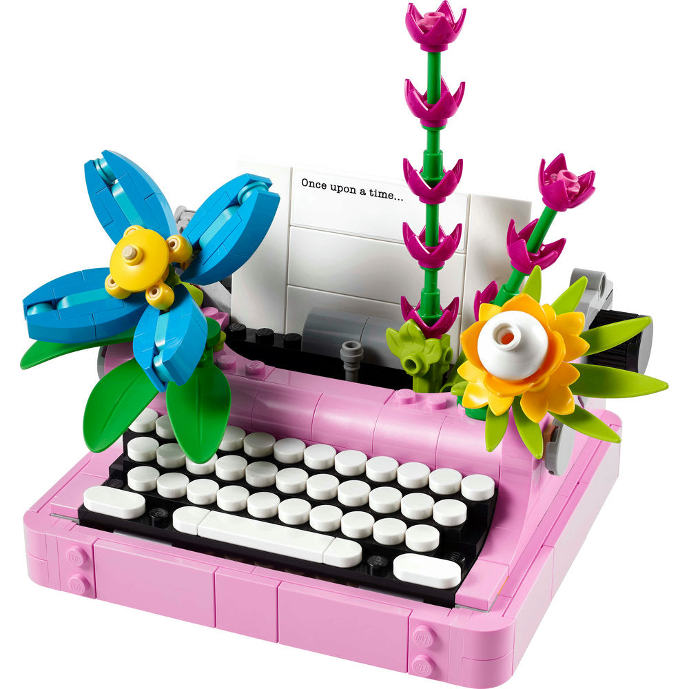 31169 Typewriter with Flowers product image 3, provided for visual reference and product detail review