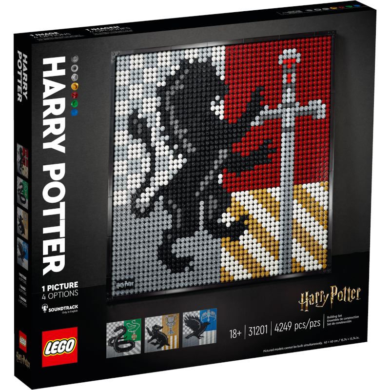 31201 Harry Potter™ Hogwarts™ Crests product image 1, provided for visual reference and product detail review