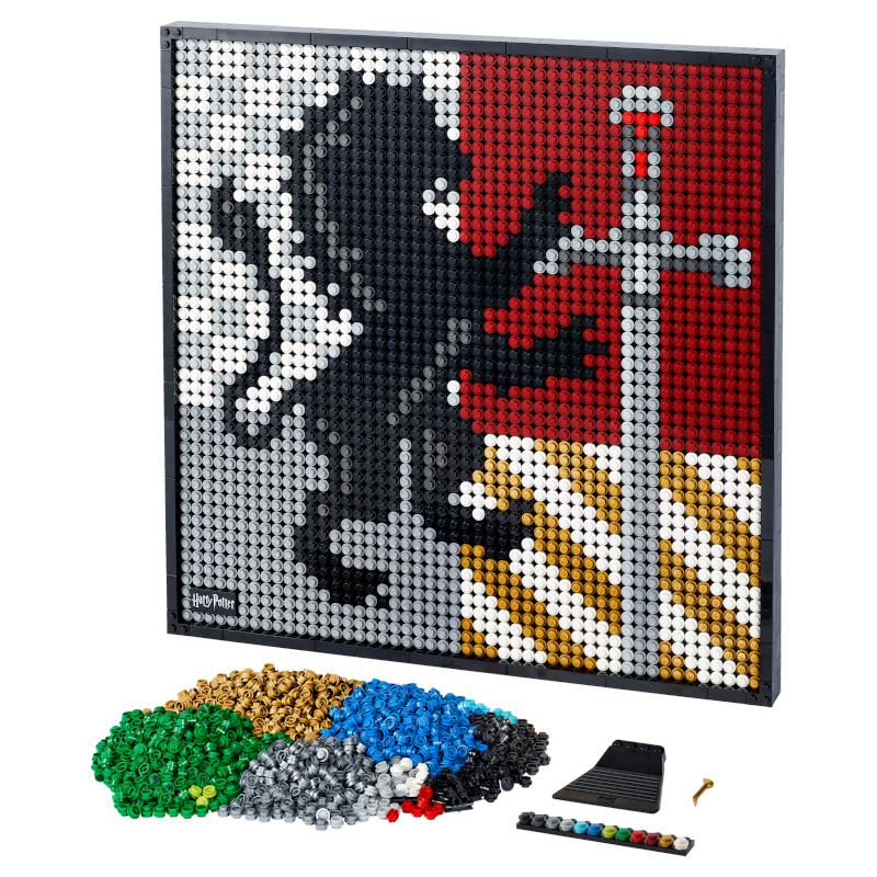 31201 Harry Potter™ Hogwarts™ Crests product image 2, provided for visual reference and product detail review