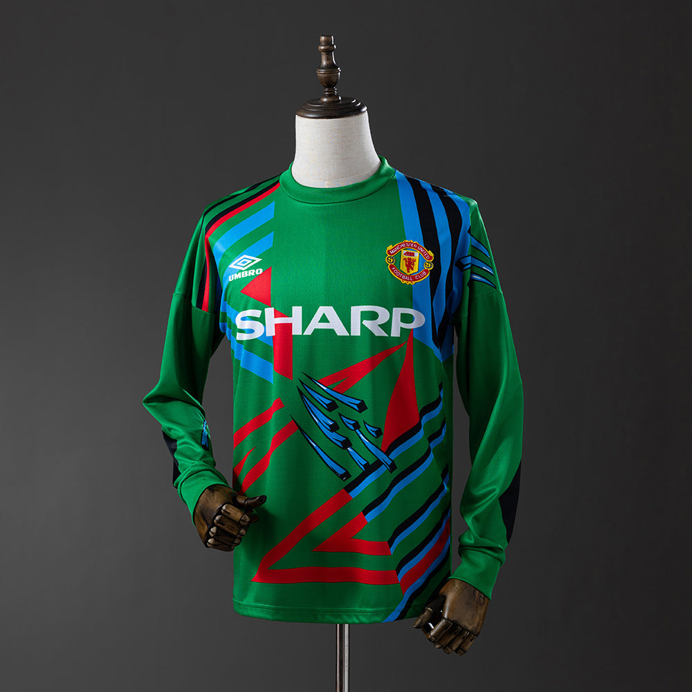 Manchester United Jersey 1992-94 Goalkeeper Retro Football product image 1