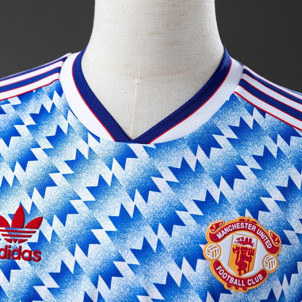 Manchester United Jersey 1990-92 Away Retro Kit Long Sleeve product image 7
